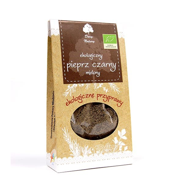 DARY NATURY Eko Pieprz czarny mielony 50g