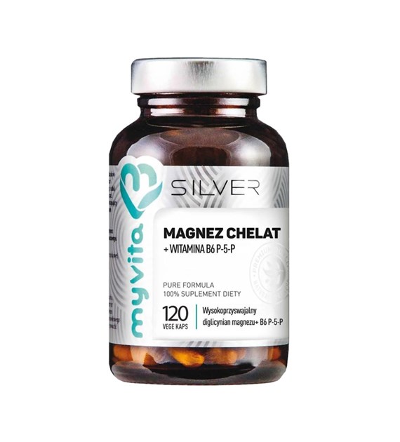 MYVITA Silver magnez+b6 60kaps