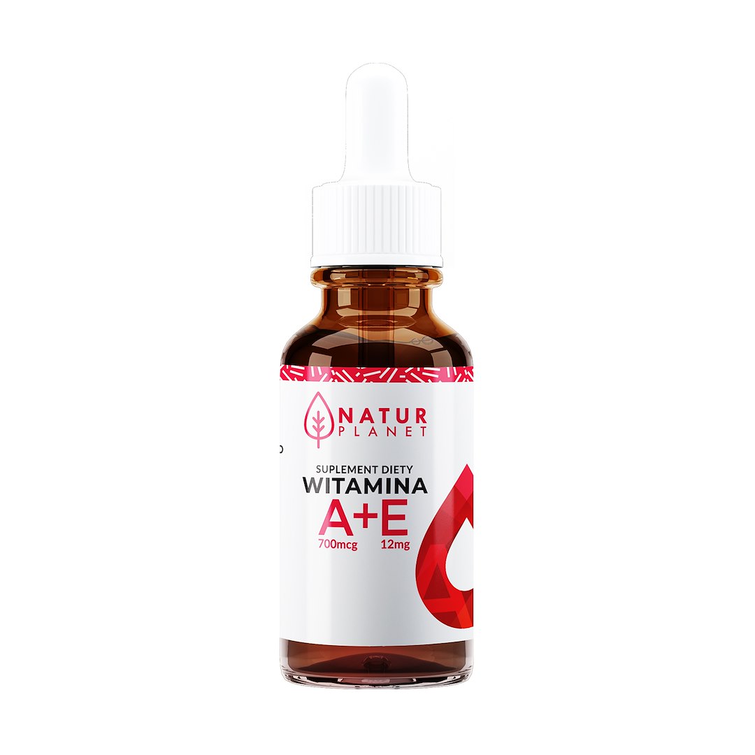 NATUR PLANET Krople witam.a+e 700+12mg 30ml