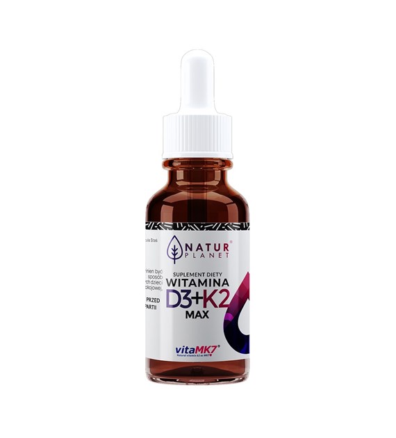 NATUR PLANET Krople witam.d3+k2mk7 max 30ml