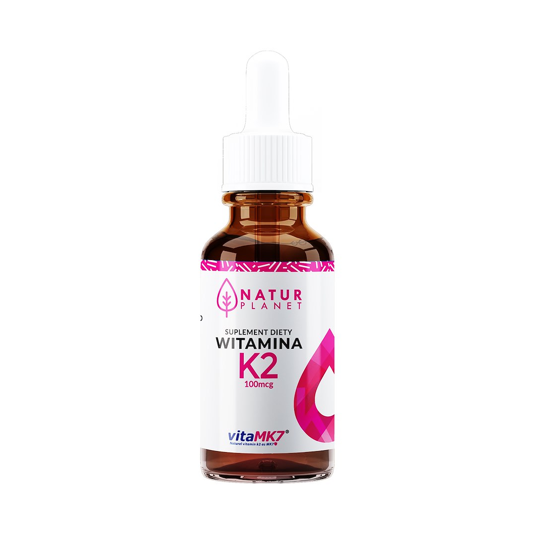 NATUR PLANET Krople witam.k2mk7 100mcg 30ml