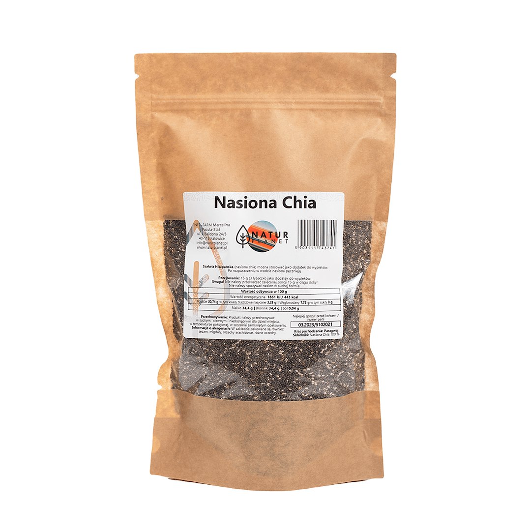 NATUR PLANET Nasiona chia 250g