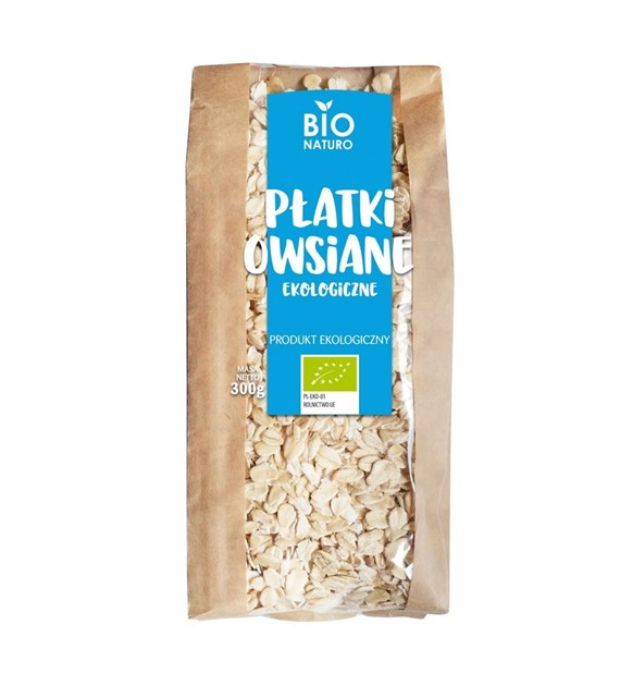 BIONATURO Płatki owsiane BIO 300g