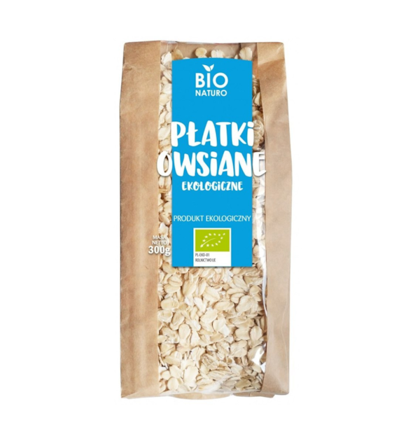 BIONATURO Płatki owsiane BIO 300g