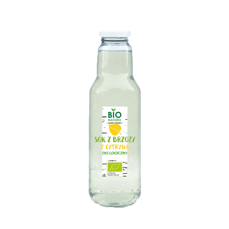 BIONATURO Sok z brzozy cytryna BIO 750ml