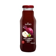 NATURO Sok z burak- Jabłko 100% 750ml