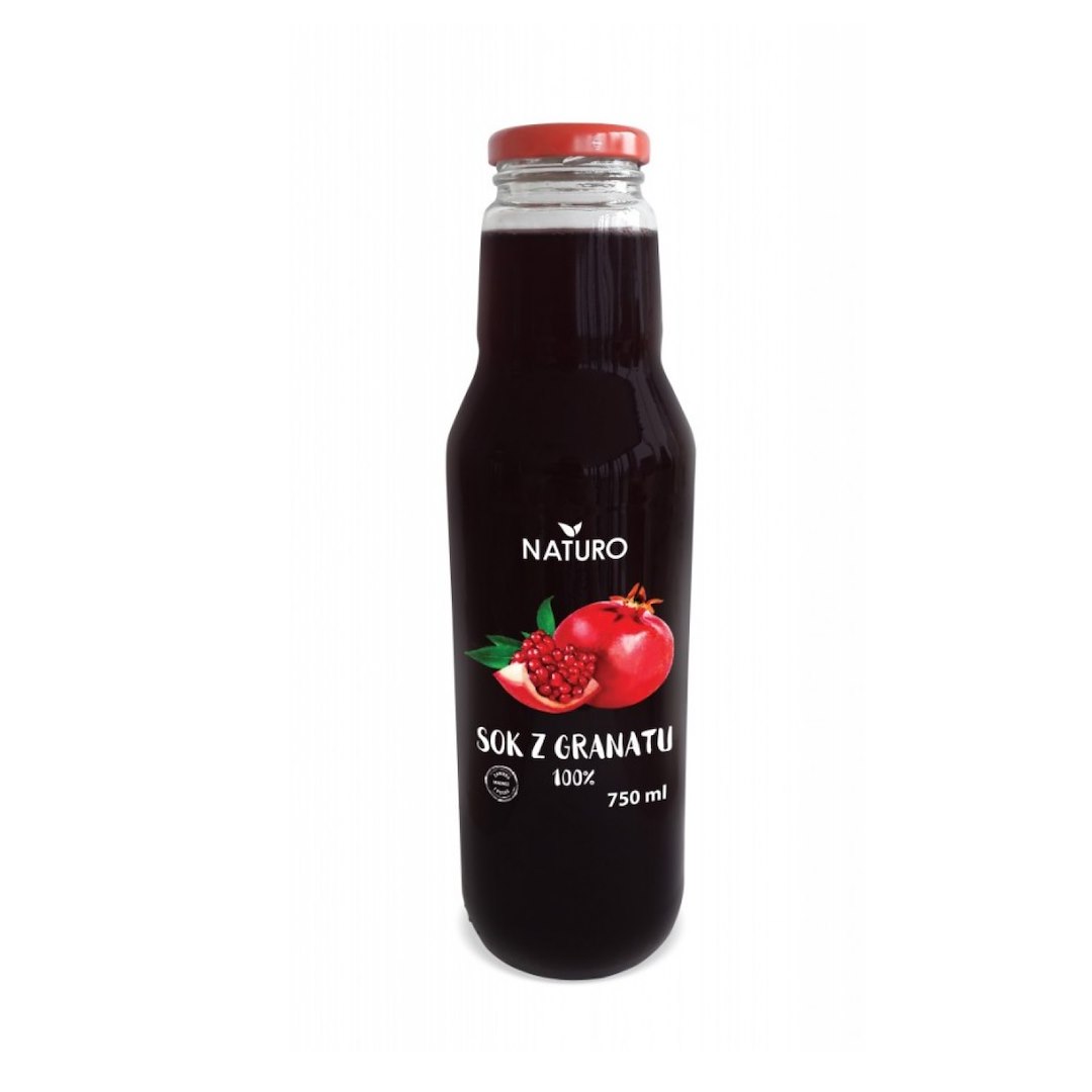 NATURO Sok z granatu 100% 750ml