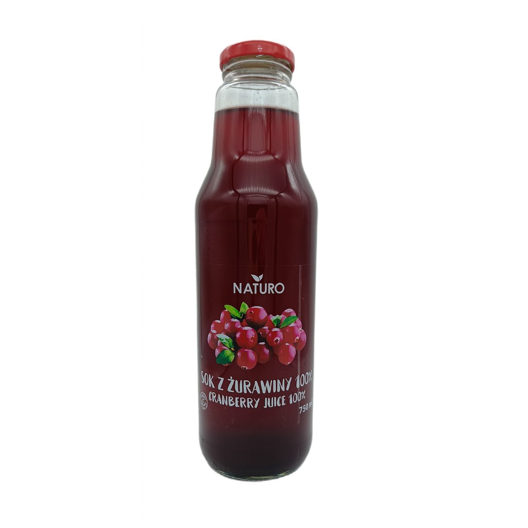 NATURO Sok z żurawiny 100% 300ml