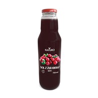 NATURO Sok z żurawiny 100% 750ml