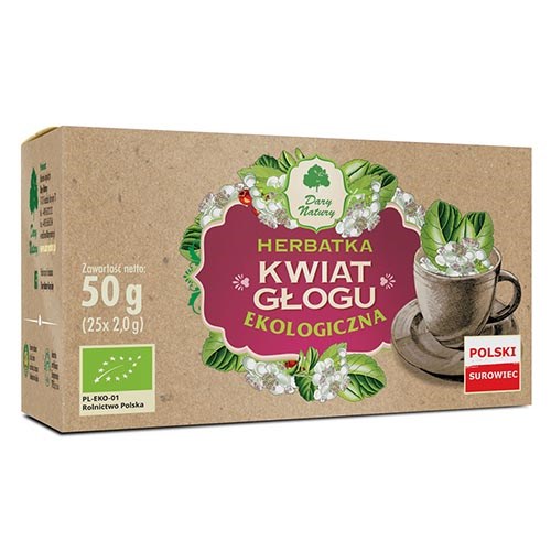 DARY NATURY Głóg kwiat 25x2g EKO