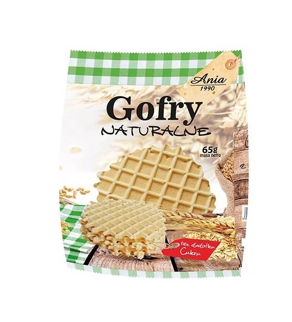ANIA Gofry naturalne b/c 65g