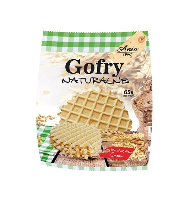 ANIA Gofry naturalne b/c 65g