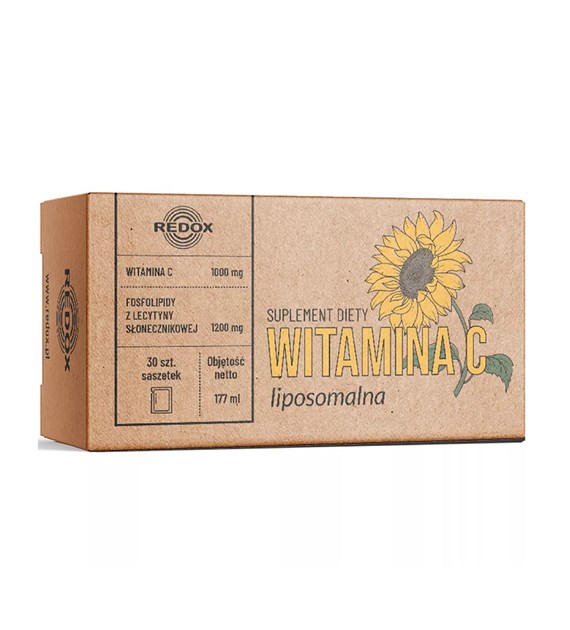 RED-OX Witamina liposomalna c 30sasz