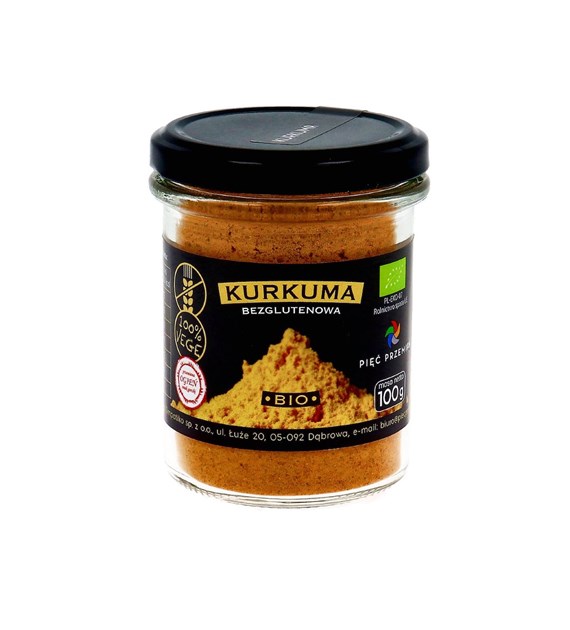 PIĘĆ PRZEMIAN Kurkuma BIO 100g
