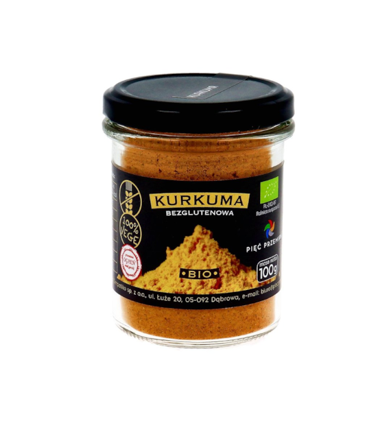 PIĘĆ PRZEMIAN Kurkuma BIO 100g