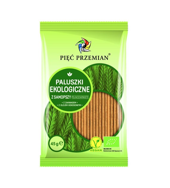 PIĘĆ PRZEMIAN Paluszki samopsza BIO 45g