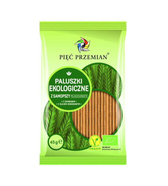 PIĘĆ PRZEMIAN Paluszki samopsza BIO 45g