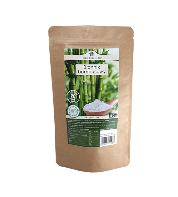 PIĘĆ PRZEMIAN Błonnik bambusowy 250g