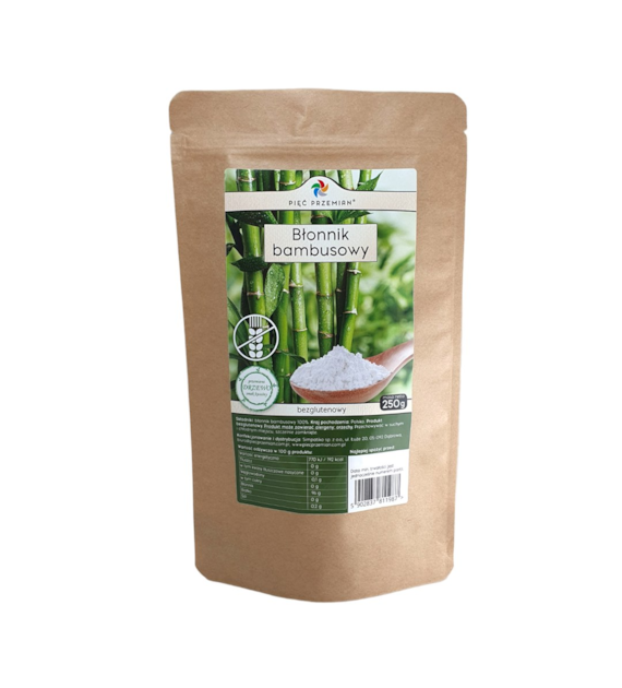 PIĘĆ PRZEMIAN Błonnik bambusowy 250g