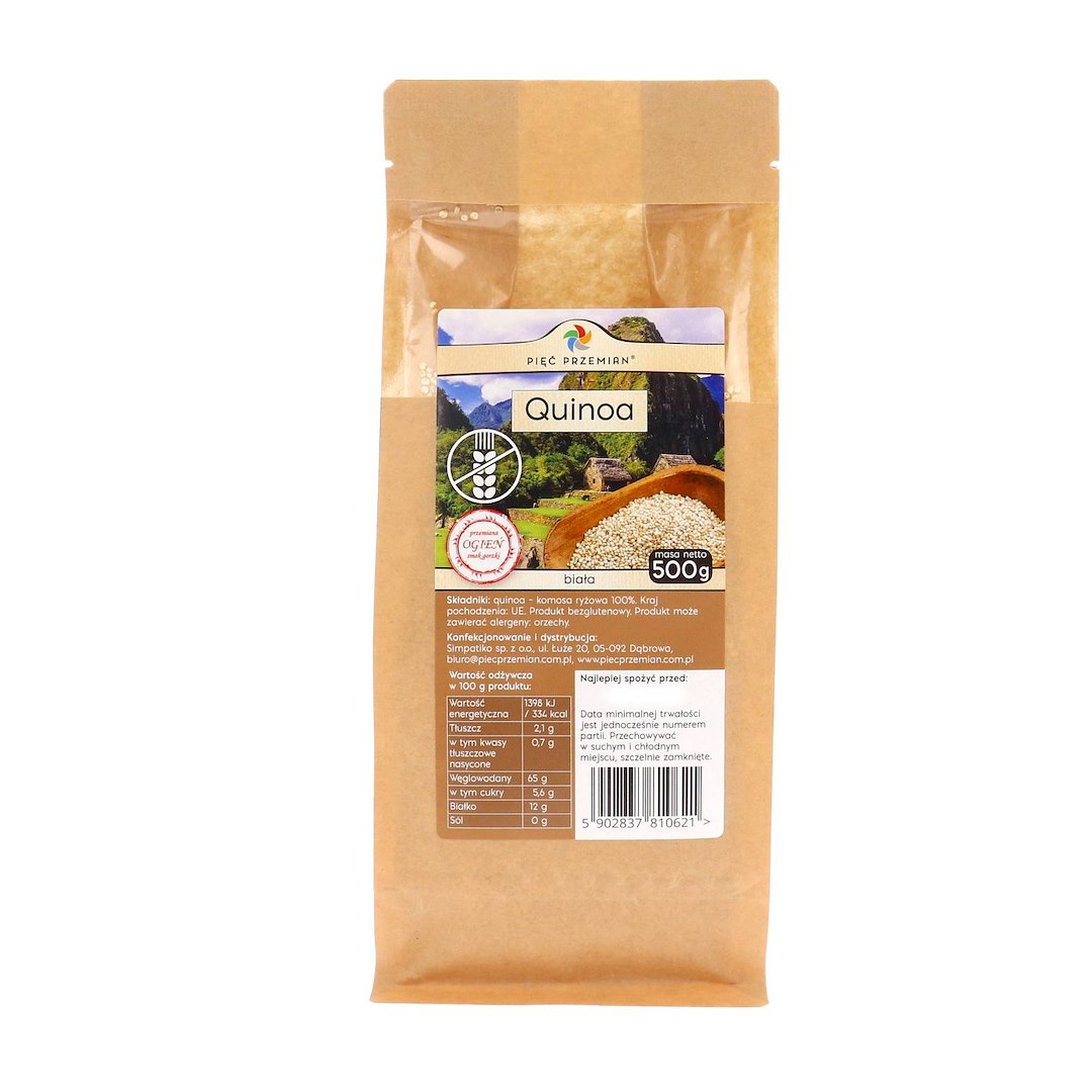 PIĘĆ PRZEMIAN Komosa ryżowa quinoa 500g