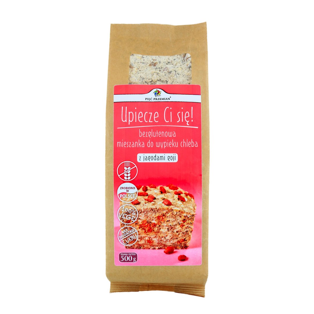 PIĘĆ PRZEMIAN Mieszanka chleb z goji 500g