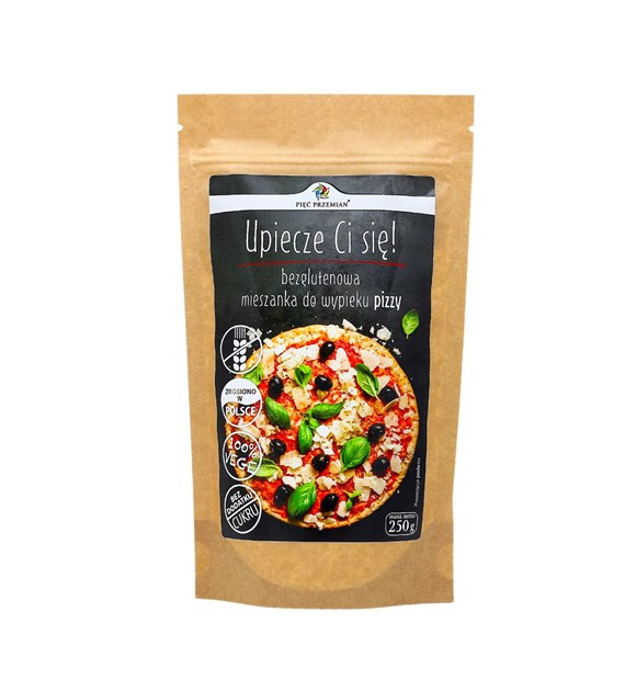 PIĘĆ PRZEMIAN Mieszanka do pizzy b/g 250g