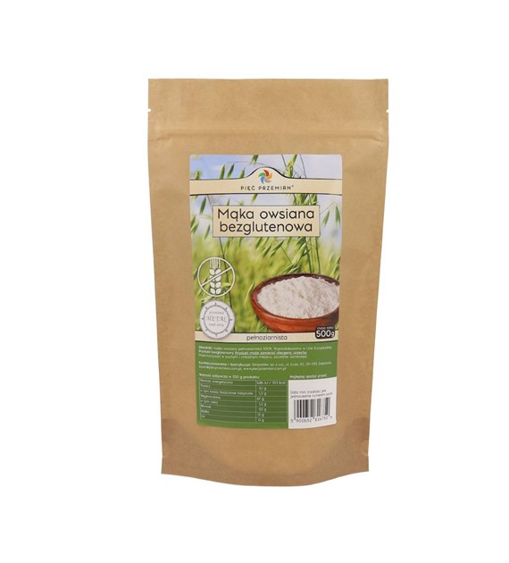 PIĘĆ PRZEMIAN Mąka owsiana 500g