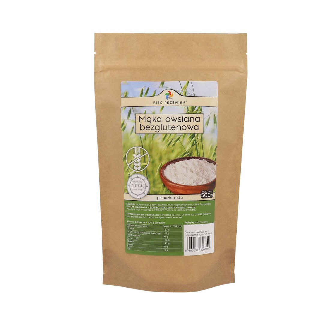PIĘĆ PRZEMIAN Mąka owsiana 500g