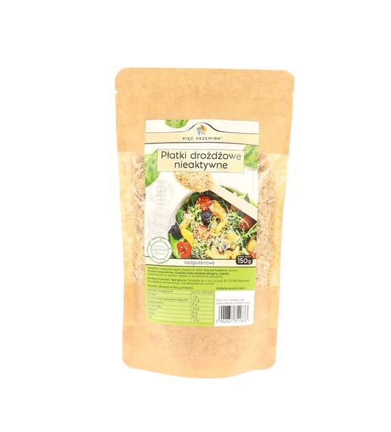 PIĘĆ PRZEMIAN Płatki drożdżowe b/g 150g