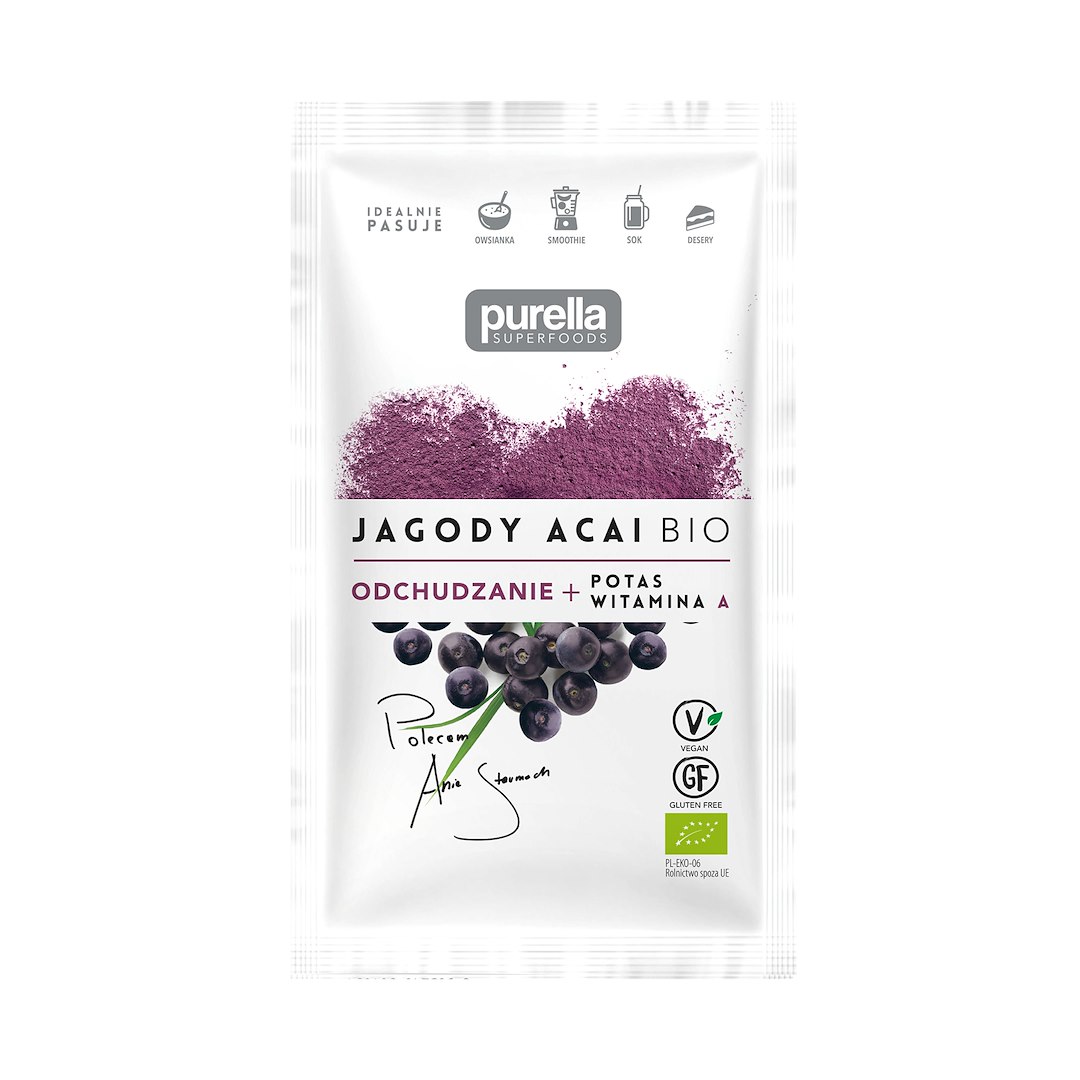 PURELLA Jagody acai BIO 21g