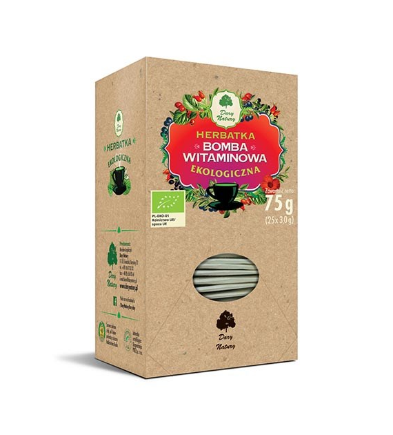 DARY NATURY H. Bomba witaminowa 25x3g EKO