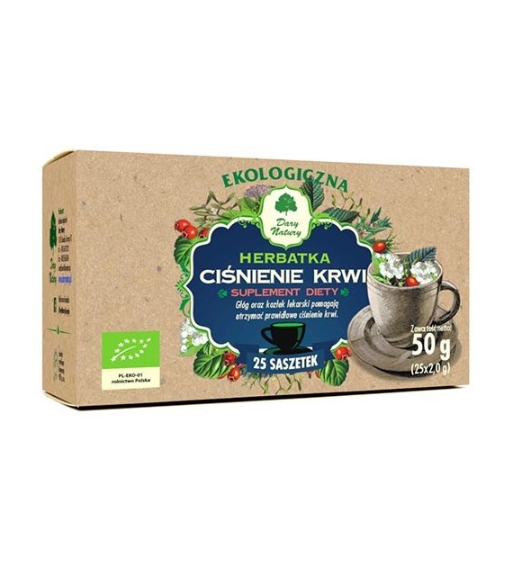 DARY NATURY H. Ciśnienie krwi 25x2g EKO suplement