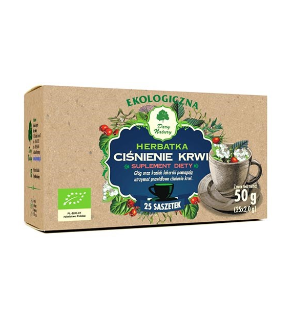 DARY NATURY H. Ciśnienie krwi 25x2g EKO suplement