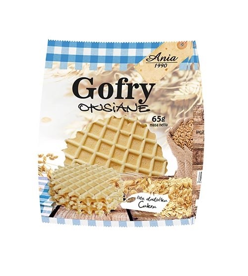 ANIA Gofry owsiane 65g