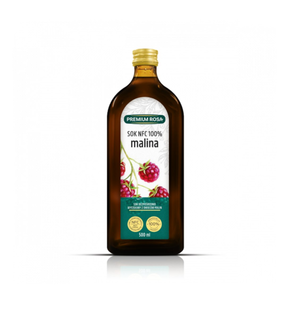 PREMIUM ROSA Sok malina 100% 500ml