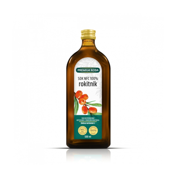 PREMIUM ROSA Sok rokitnik 100% 500ml