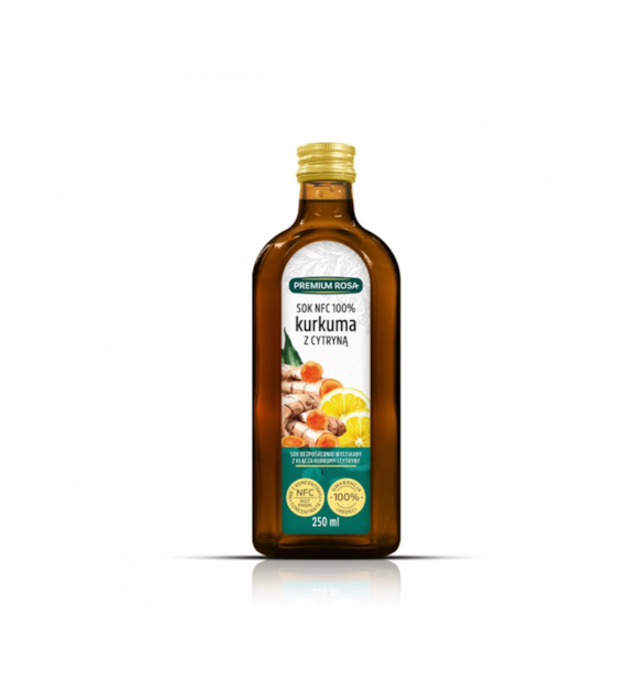 PREMIUM ROSA Sok kurkuma z cytryną 250ml