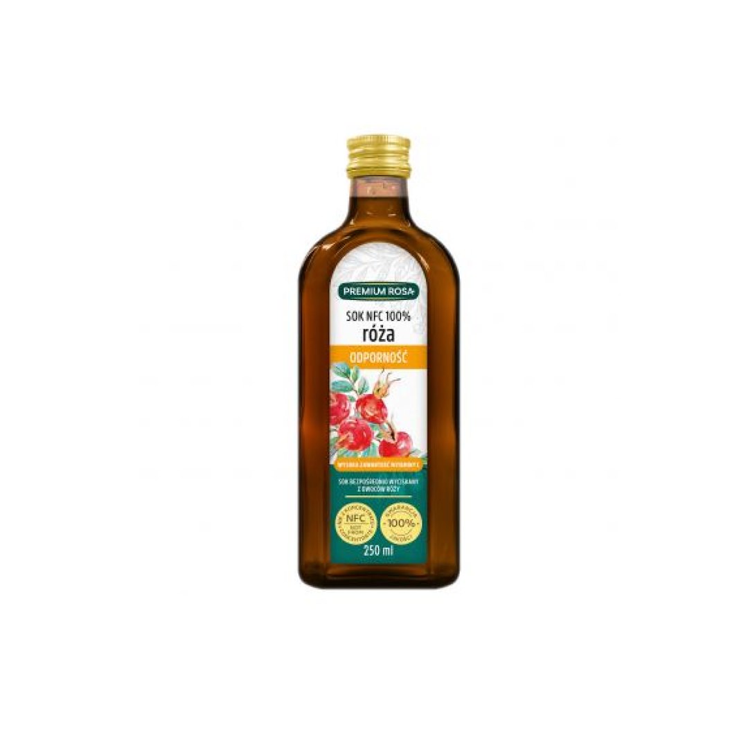 PREMIUM ROSA Sok z owoców dzikiej róży 250ml