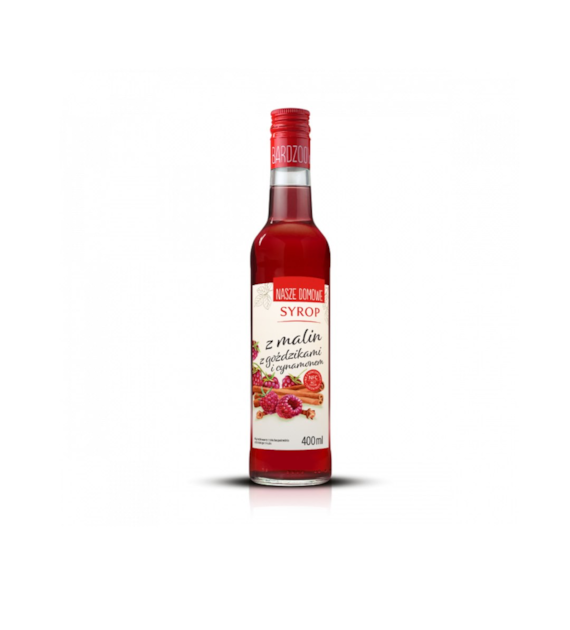 PREMIUM ROSA Nasze domowe Syrop z malin z cynam.i goździkami 400ml