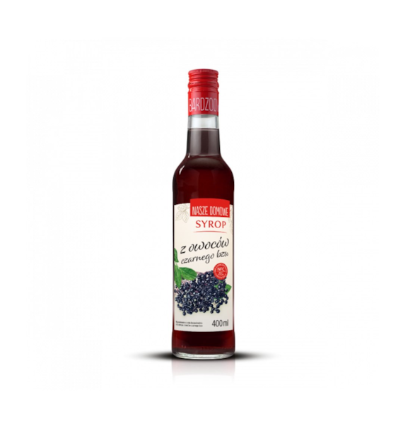 PREMIUM ROSA Nasze domowe Syrop z owoców czarnego bzu 400ml