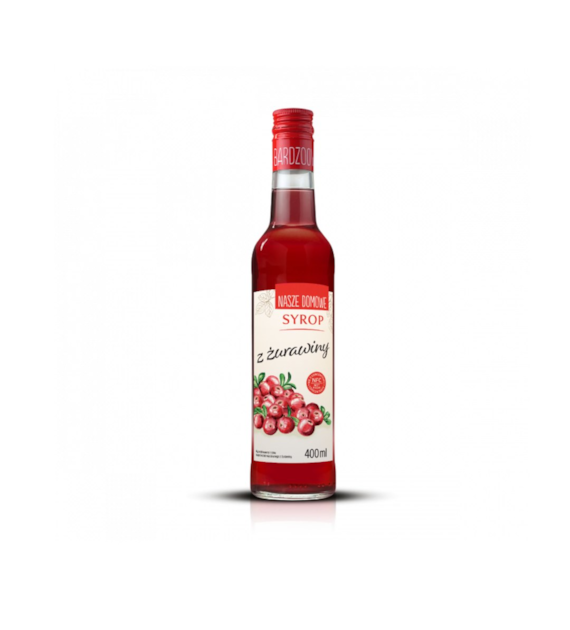 PREMIUM ROSA Nasze domowe Syrop żurawinowy 400ml