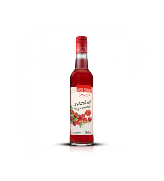 PREMIUM ROSA Nasze domowe Syrop dzika róża z maliną 400ml