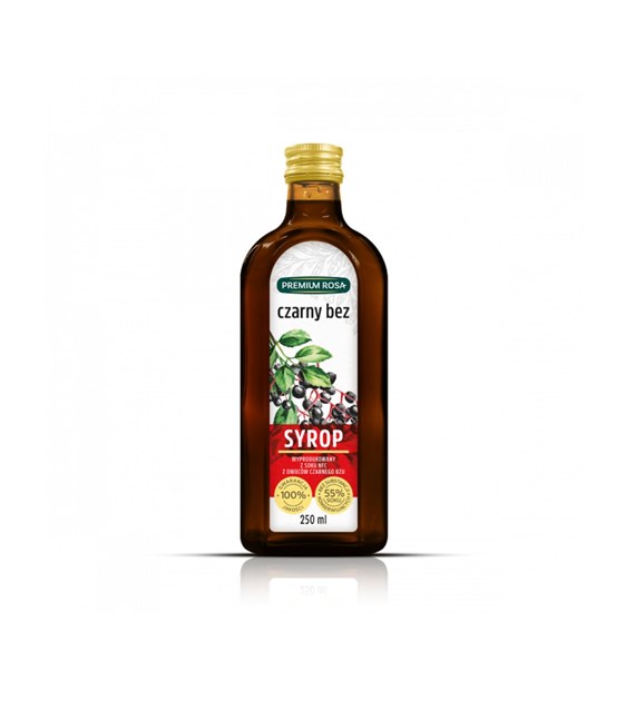 PREMIUM ROSA Syrop z czarnego bzu 250ml