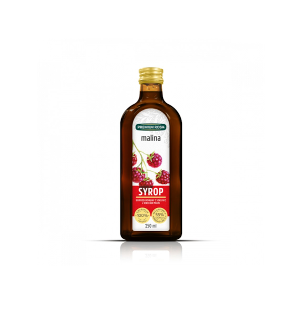 PREMIUM ROSA Syrop z malin 250ml