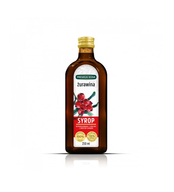 PREMIUM ROSA Syrop z żurawiny 250ml