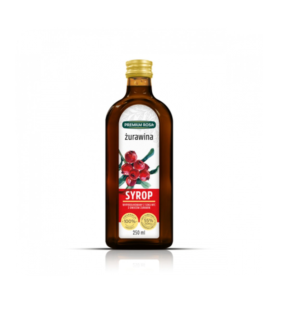 PREMIUM ROSA Syrop z żurawiny 250ml