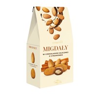 AMARESTI Migdały w czekoladzie mlecznej z cynamonem 80g