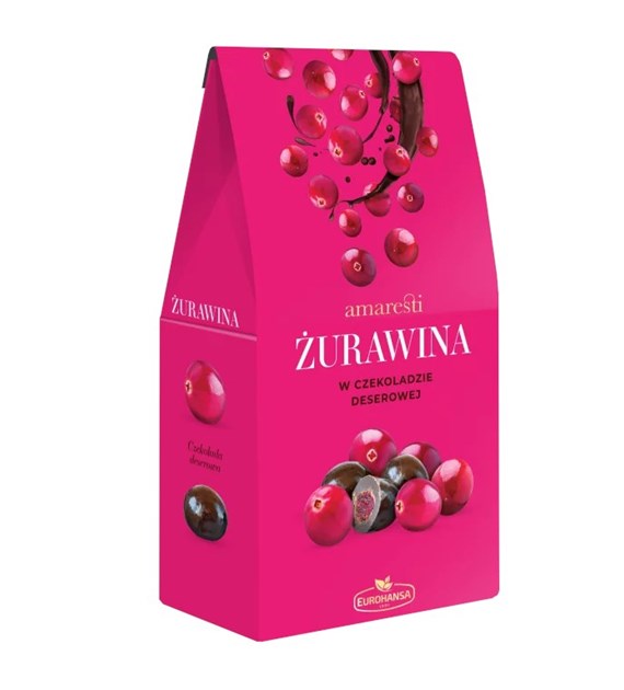 AMARESTI Żurawina w czekoladzie deserowej 80g