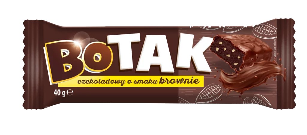 BOTAK Baton czekoladowy o smaku brownie 40g