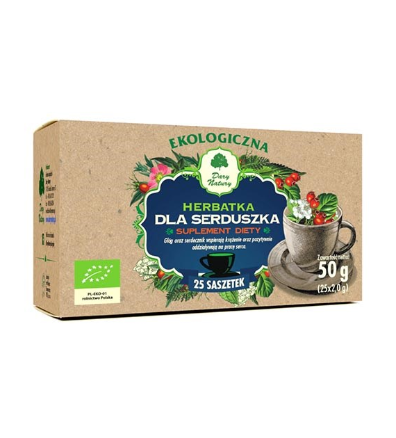 DARY NATURY H. Dla serduszka 25x2g EKO suplement
